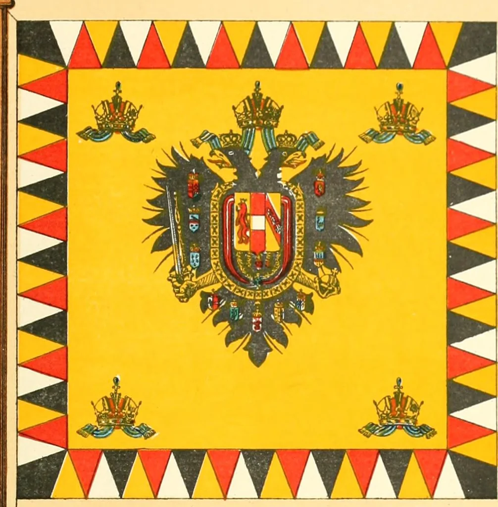 An illustration from Drawings of the flags in use at the present time by various nations, 1916, leaf 171