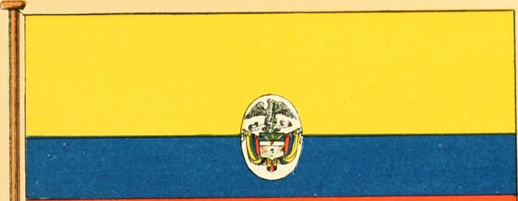 An illustration from Drawings of the flags in use at the present time by various nations, 1916, leaf 225
