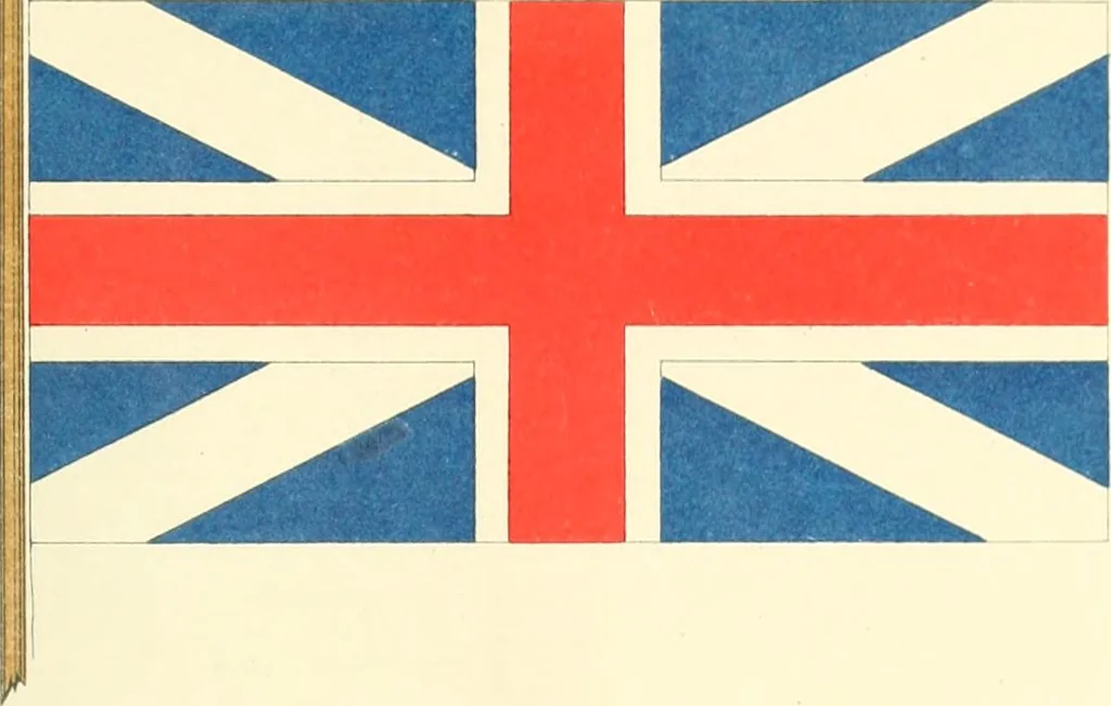 An illustration from Drawings of the flags in use at the present time by various nations, 1916, leaf 25