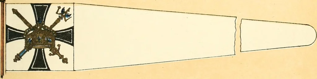 An illustration from Drawings of the flags in use at the present time by various nations, 1916, leaf 255