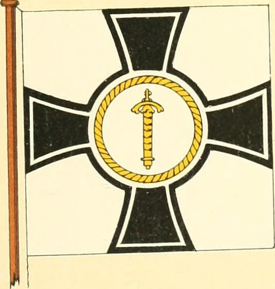 An illustration from Drawings of the flags in use at the present time by various nations, 1916, leaf 263