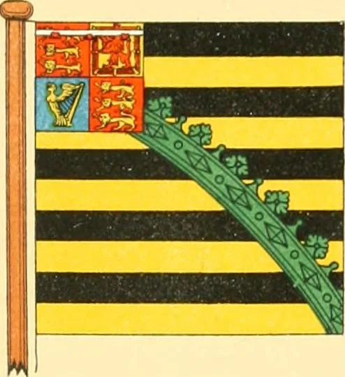 An illustration from Drawings of the flags in use at the present time by various nations, 1916, leaf 271