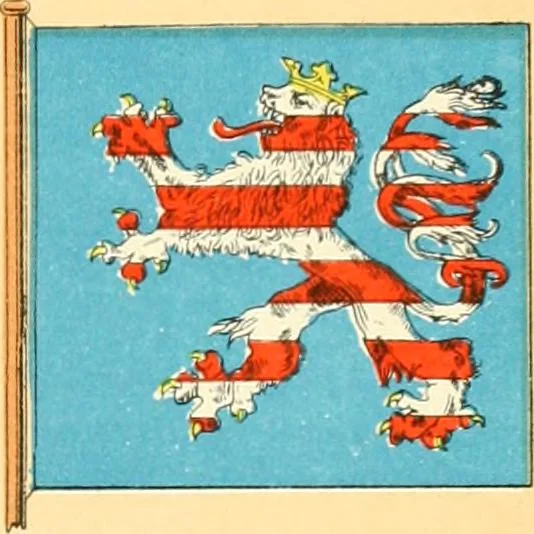 An illustration from Drawings of the flags in use at the present time by various nations, 1916, leaf 277