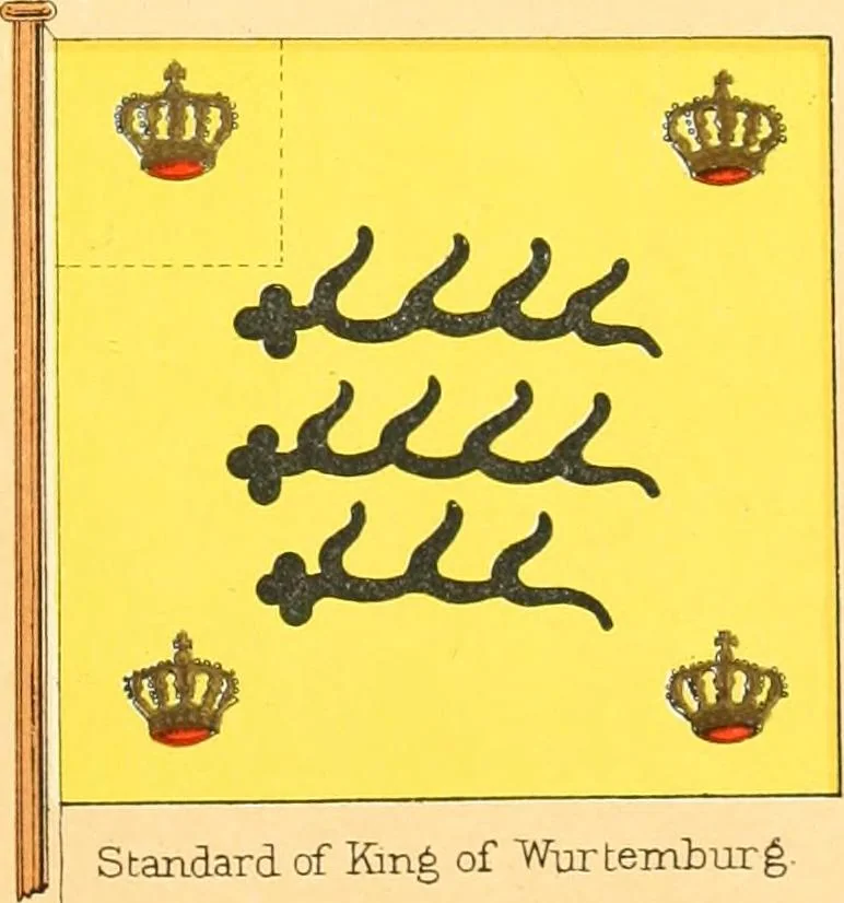 An illustration from Drawings of the flags in use at the present time by various nations, 1916, leaf 277