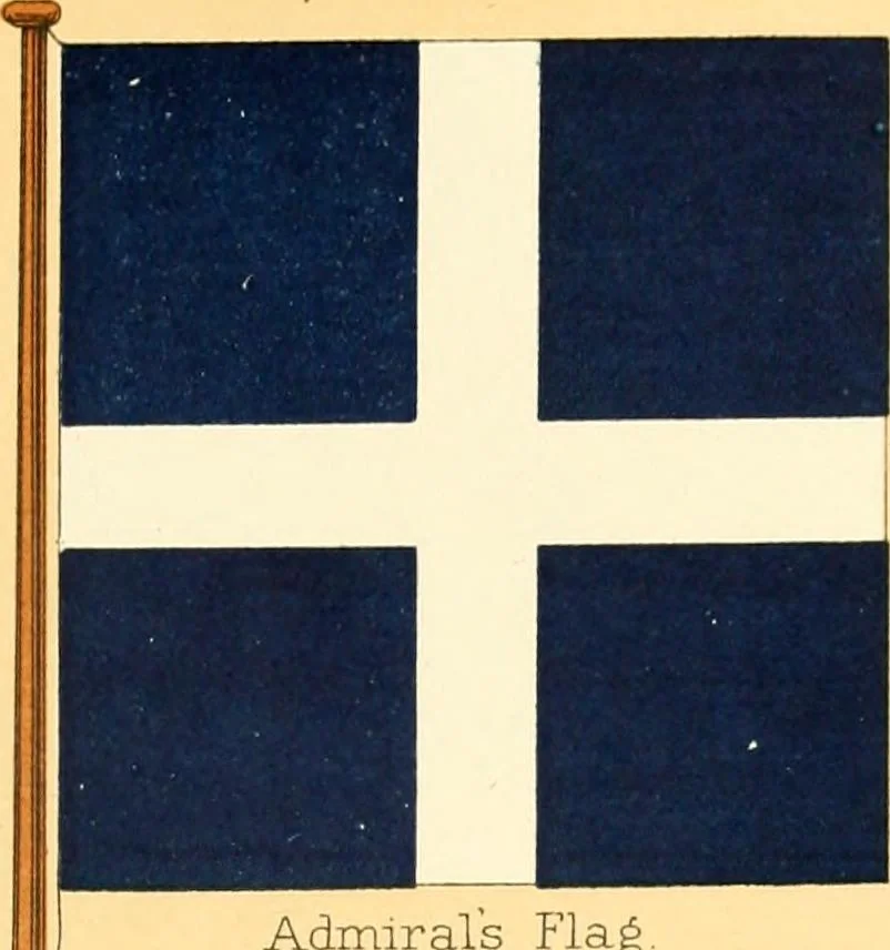 An illustration from Drawings of the flags in use at the present time by various nations, 1916, leaf 283