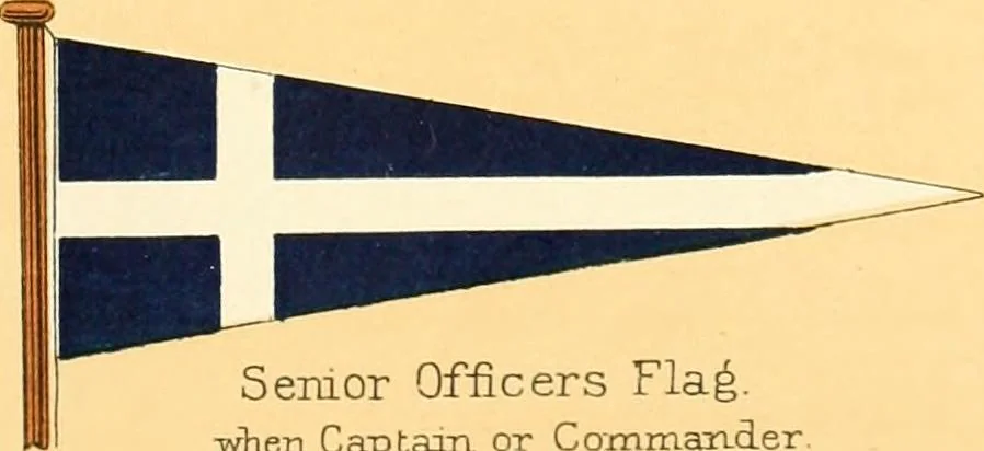 An illustration from Drawings of the flags in use at the present time by various nations, 1916, leaf 283