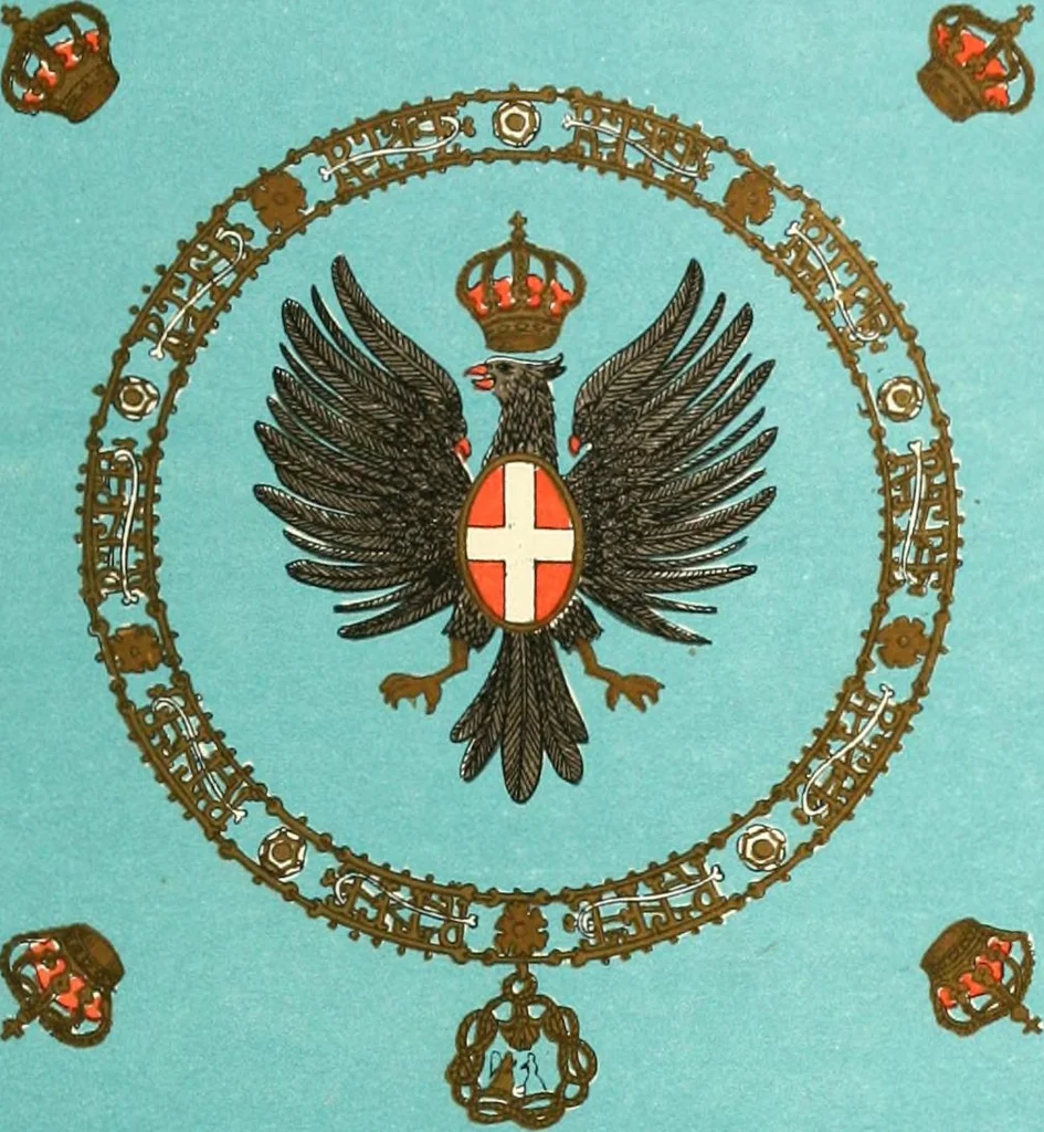 An illustration from Drawings of the flags in use at the present time by various nations, 1916, leaf 291