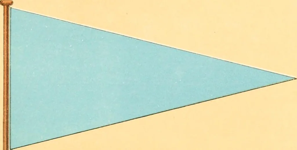 An illustration from Drawings of the flags in use at the present time by various nations, 1916, leaf 297