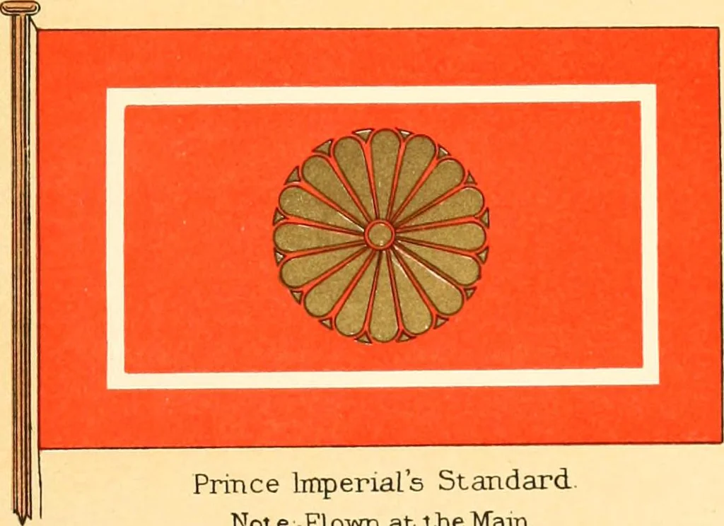 An illustration from Drawings of the flags in use at the present time by various nations, 1916, leaf 301