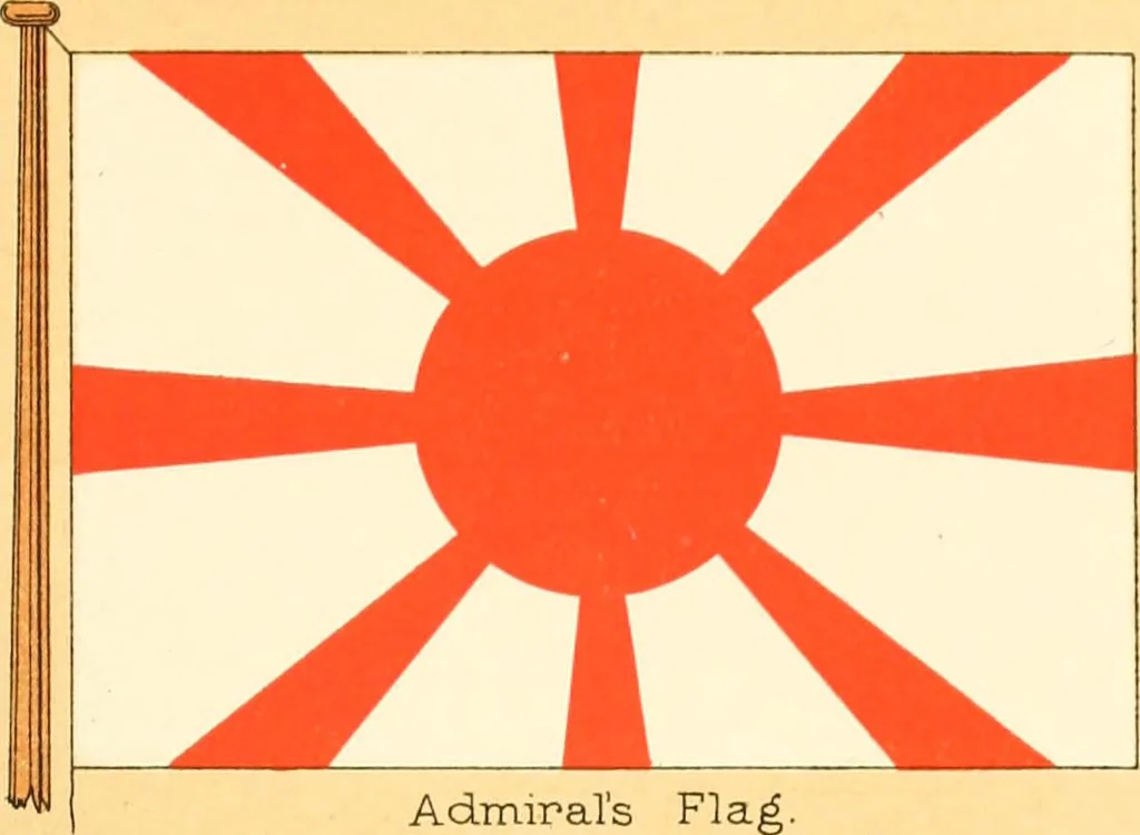 An illustration from Drawings of the flags in use at the present time by various nations, 1916, leaf 303