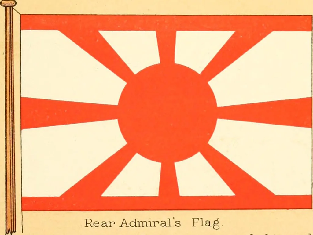 An illustration from Drawings of the flags in use at the present time by various nations, 1916, leaf 303