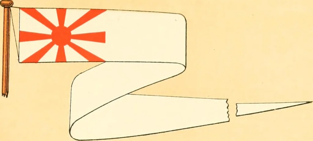 An illustration from Drawings of the flags in use at the present time by various nations, 1916, leaf 305