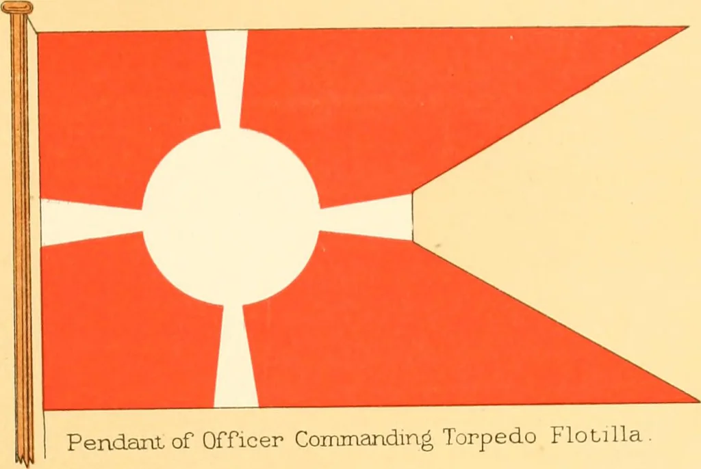 An illustration from Drawings of the flags in use at the present time by various nations, 1916, leaf 309