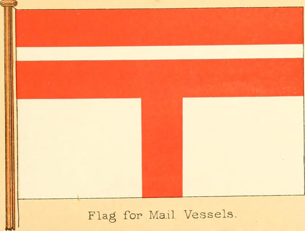An illustration from Drawings of the flags in use at the present time by various nations, 1916, leaf 309