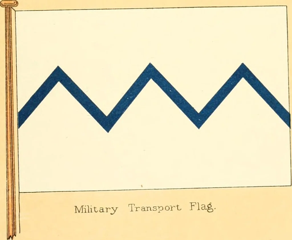 An illustration from Drawings of the flags in use at the present time by various nations, 1916, leaf 311