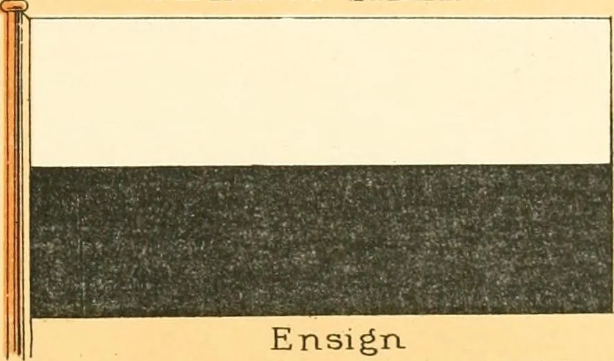 An illustration from Drawings of the flags in use at the present time by various nations, 1916, leaf 315