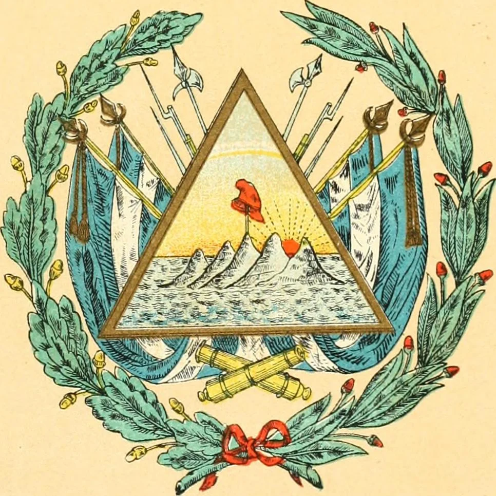 An illustration from Drawings of the flags in use at the present time by various nations, 1916, leaf 341
