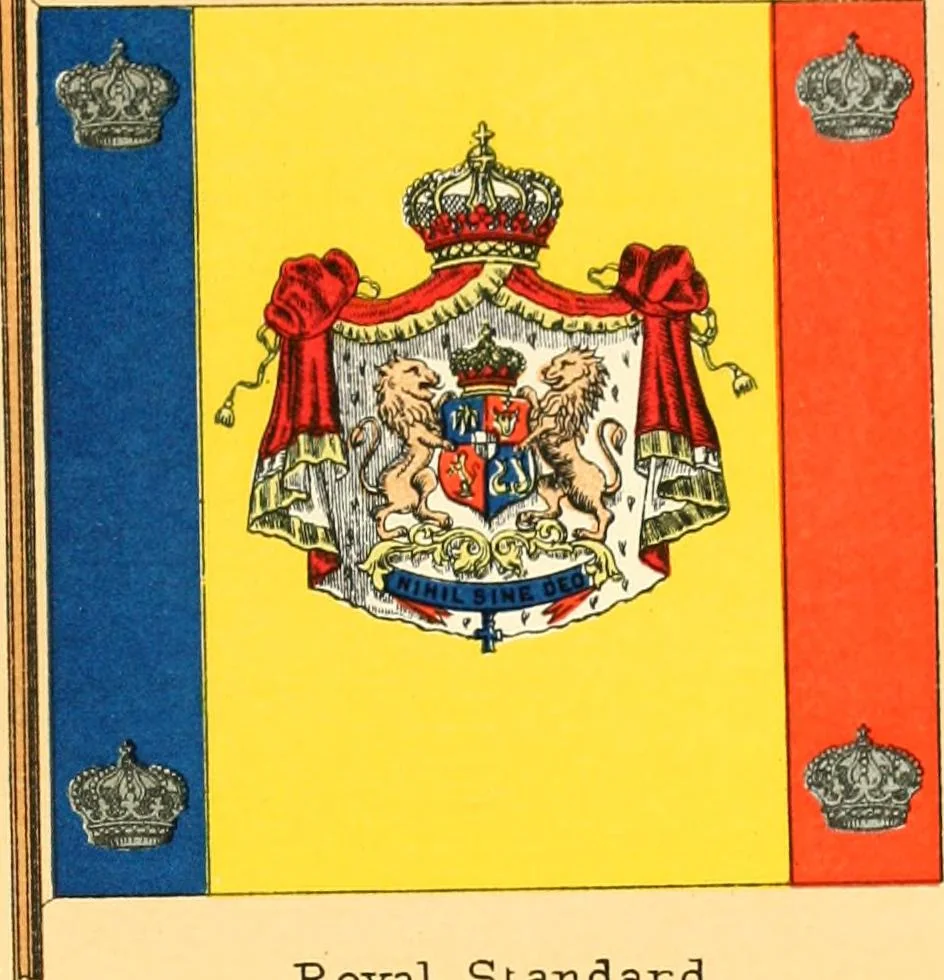 An illustration from Drawings of the flags in use at the present time by various nations, 1916, leaf 359