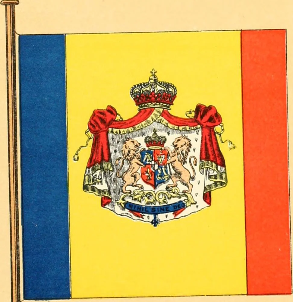 An illustration from Drawings of the flags in use at the present time by various nations, 1916, leaf 359