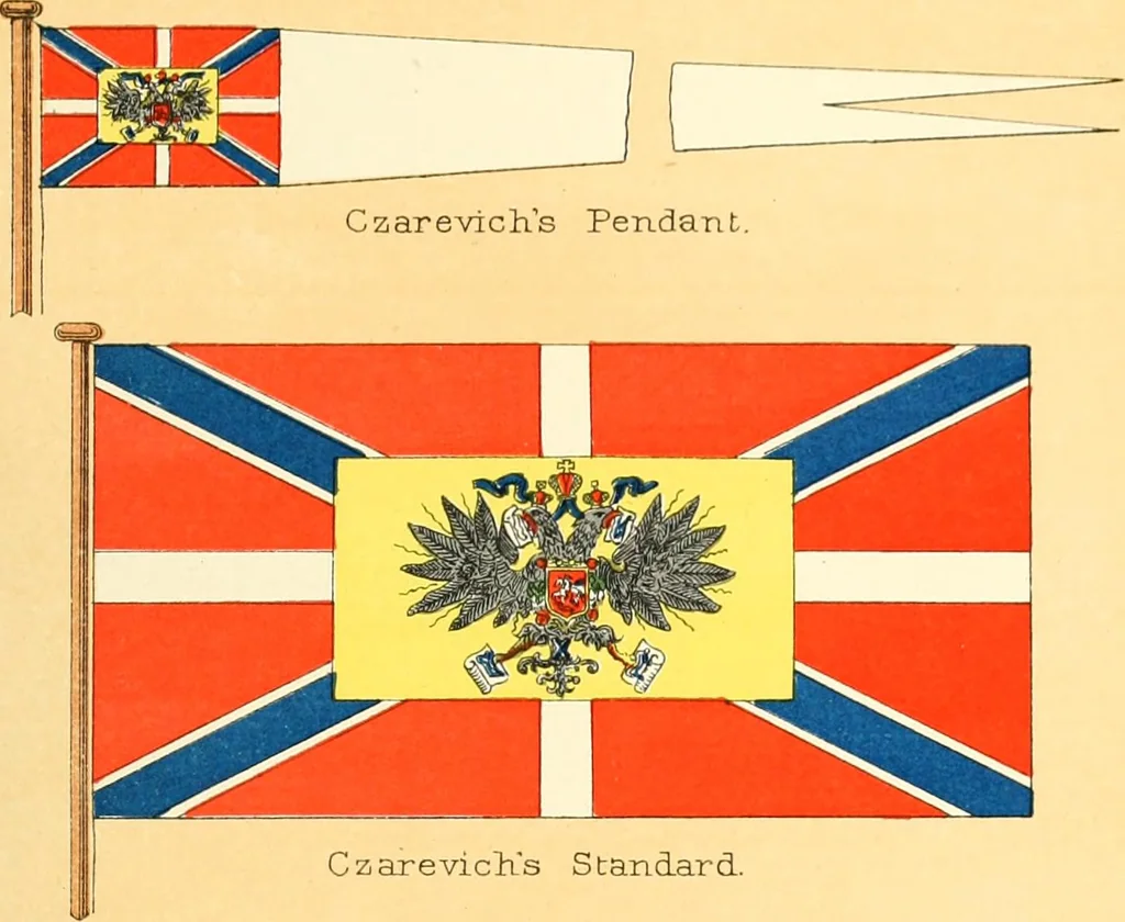 An illustration from Drawings of the flags in use at the present time by various nations, 1916, leaf 367