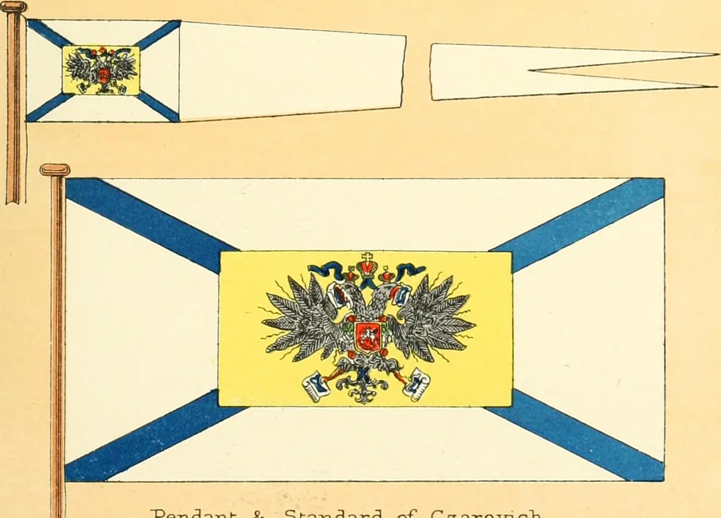 An illustration from Drawings of the flags in use at the present time by various nations, 1916, leaf 367