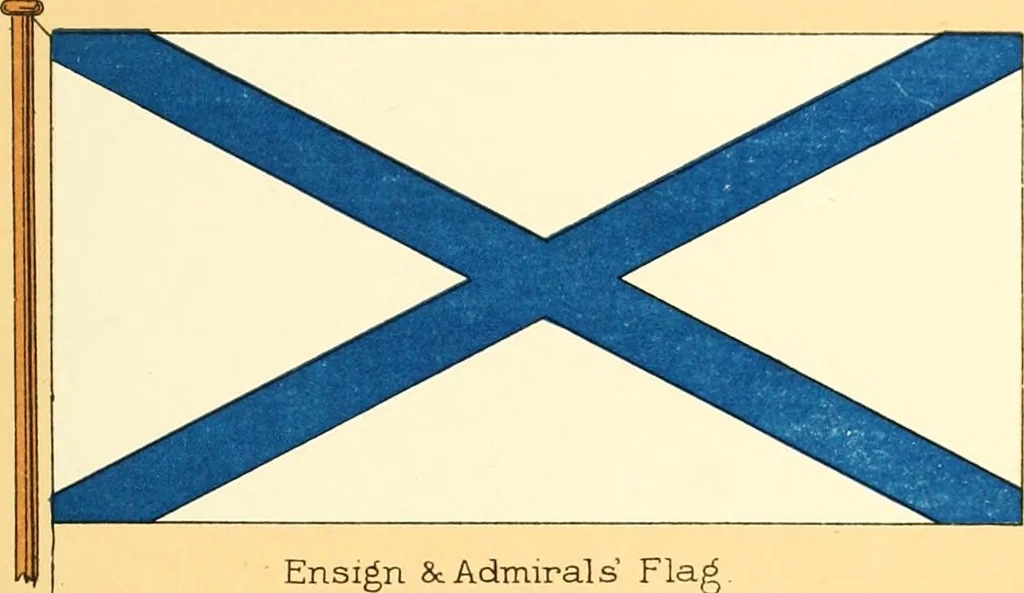An illustration from Drawings of the flags in use at the present time by various nations, 1916, leaf 379