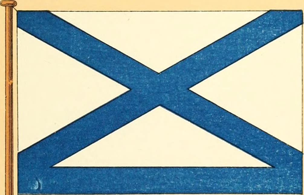 An illustration from Drawings of the flags in use at the present time by various nations, 1916, leaf 379