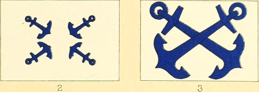 An illustration from Drawings of the flags in use at the present time by various nations, 1916, leaf 381
