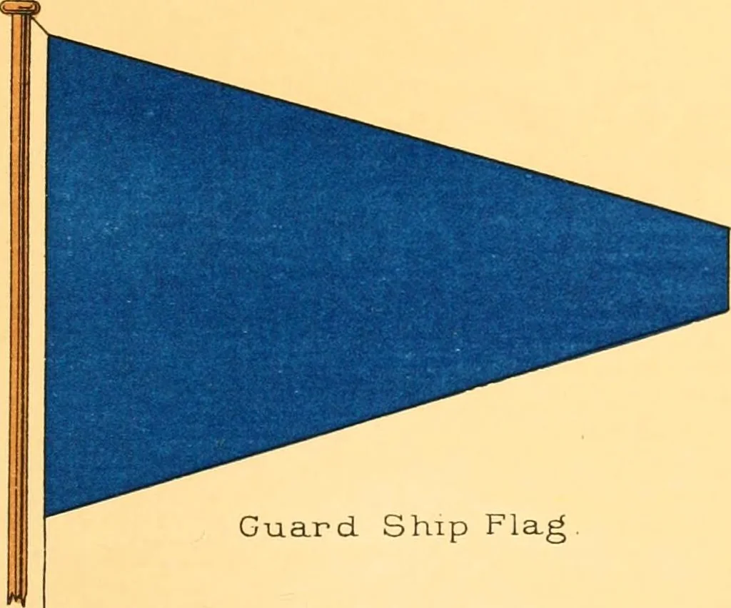 An illustration from Drawings of the flags in use at the present time by various nations, 1916, leaf 383
