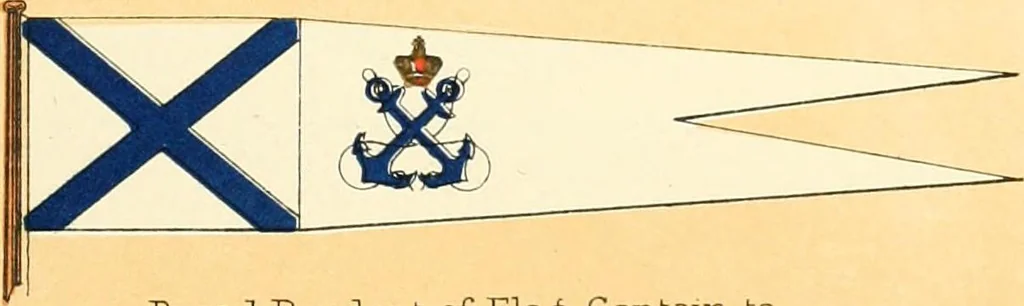 An illustration from Drawings of the flags in use at the present time by various nations, 1916, leaf 389