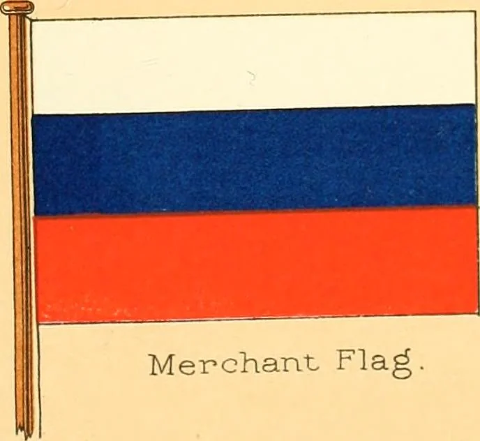 An illustration from Drawings of the flags in use at the present time by various nations, 1916, leaf 391