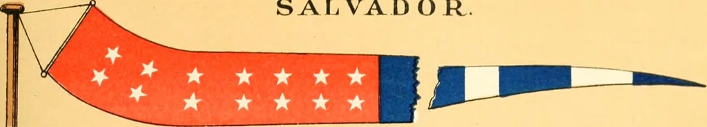 An illustration from Drawings of the flags in use at the present time by various nations, 1916, leaf 393