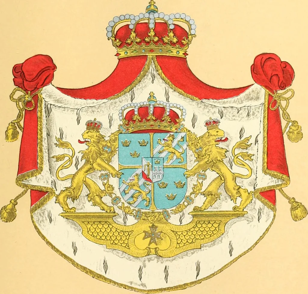 An illustration from Drawings of the flags in use at the present time by various nations, 1916, leaf 419