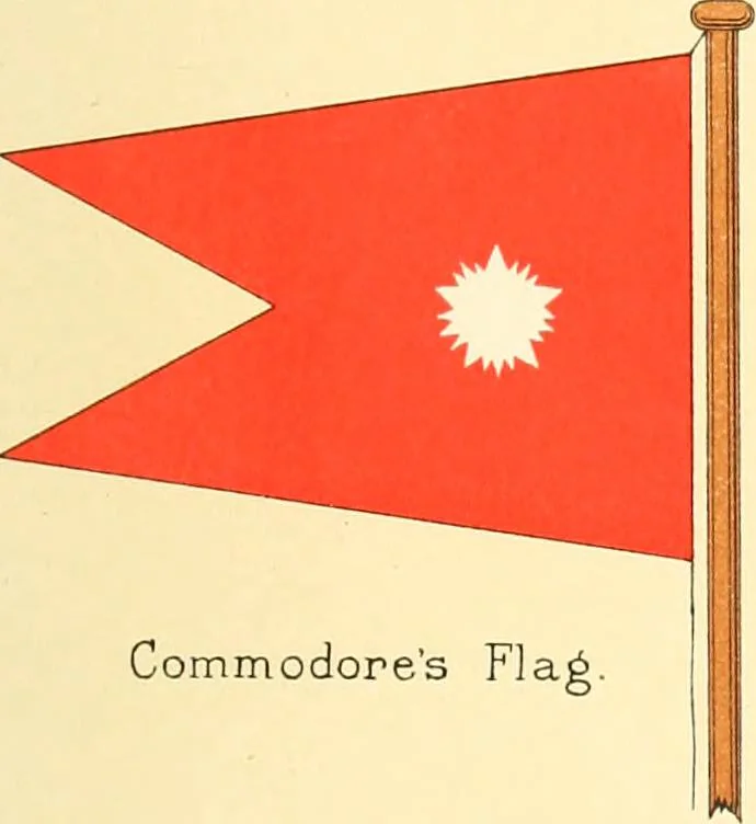 An illustration from Drawings of the flags in use at the present time by various nations, 1916, leaf 435