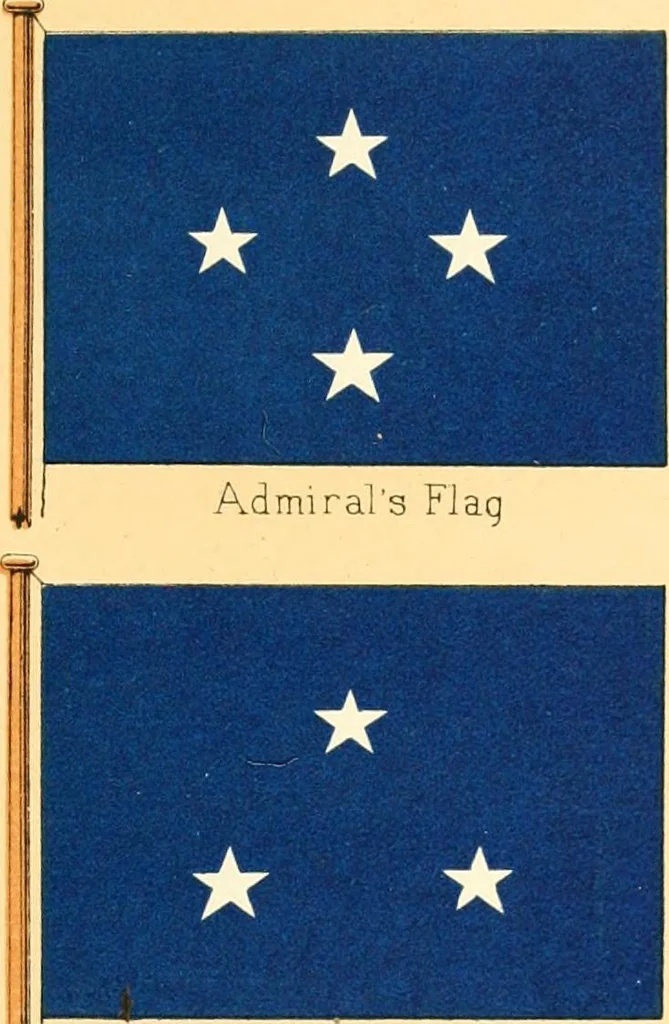 An illustration from Drawings of the flags in use at the present time by various nations, 1916, leaf 443