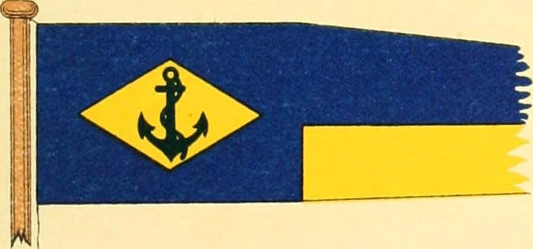 An illustration from Drawings of the flags in use at the present time by various nations, 1916, leaf 445