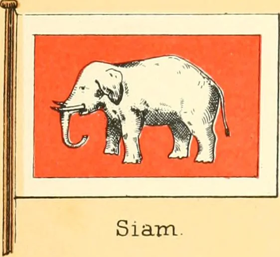 An illustration from Drawings of the flags in use at the present time by various nations, 1916, leaf 459