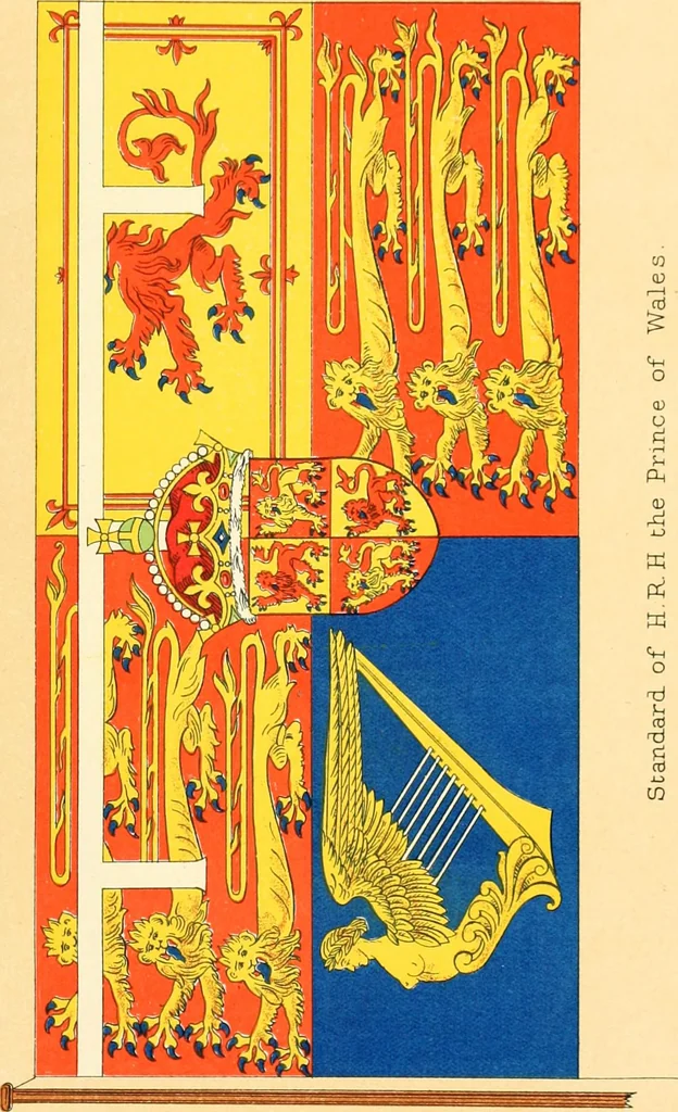 An illustration from Drawings of the flags in use at the present time by various nations, 1916, leaf 57