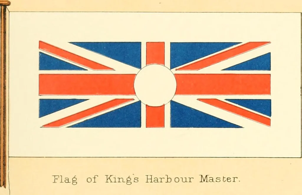 An illustration from Drawings of the flags in use at the present time by various nations, 1916, leaf 67