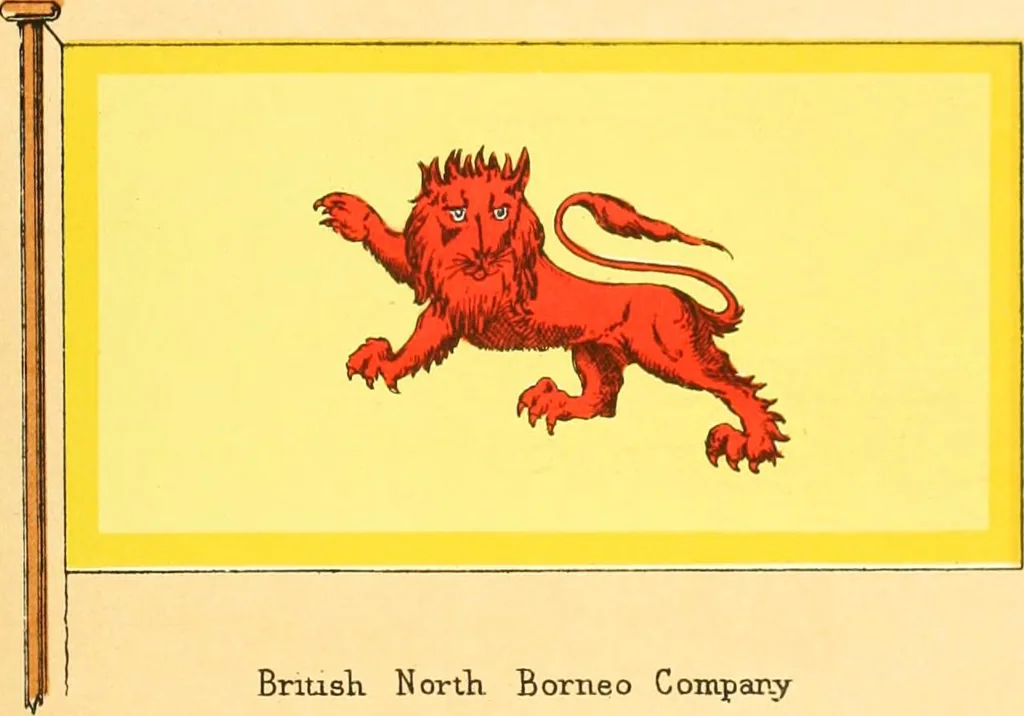An illustration from Drawings of the flags in use at the present time by various nations, 1916, leaf 75