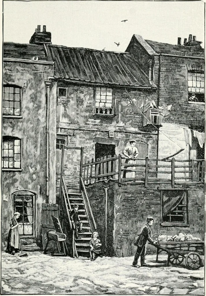 An illustration from Drawings of old London by Philip Norman .., 1913, leaf 12