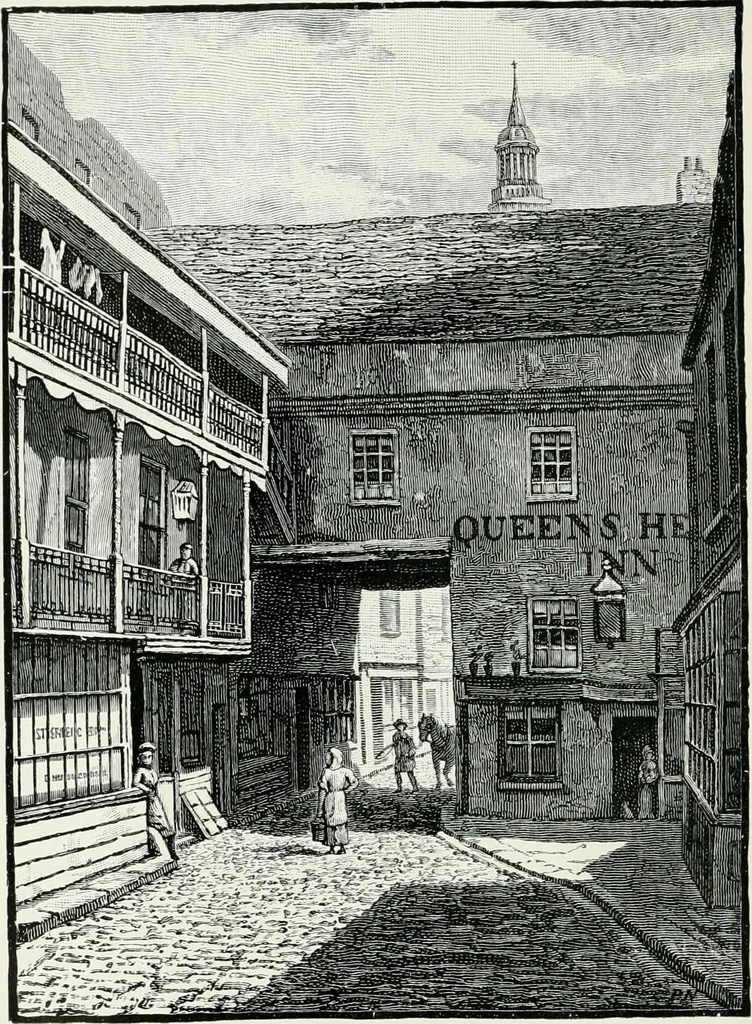 An illustration from Drawings of old London by Philip Norman .., 1913, leaf 5