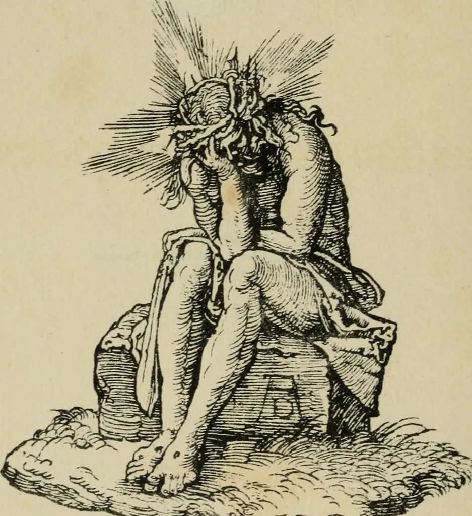 An illustration from Dürers kupferstiche und holzschnitte, 1871, leaf 7