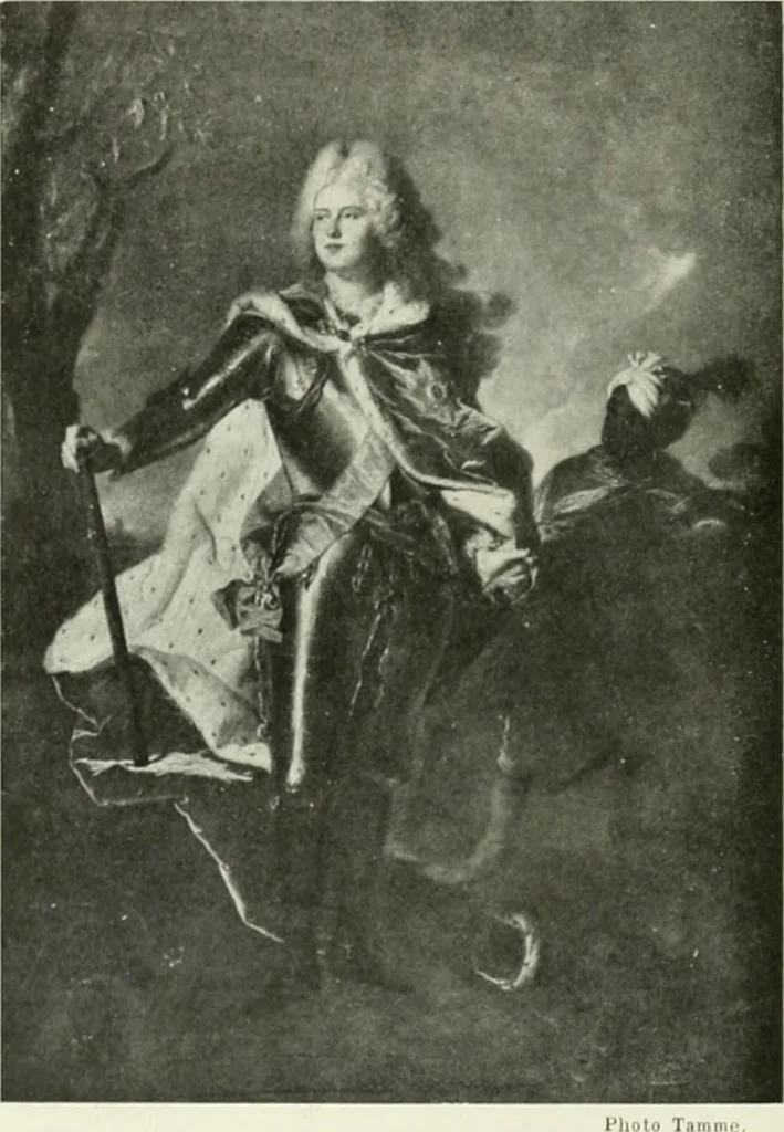 An illustration from Dresde, Freiberg & Meissen, 1911, leaf 100