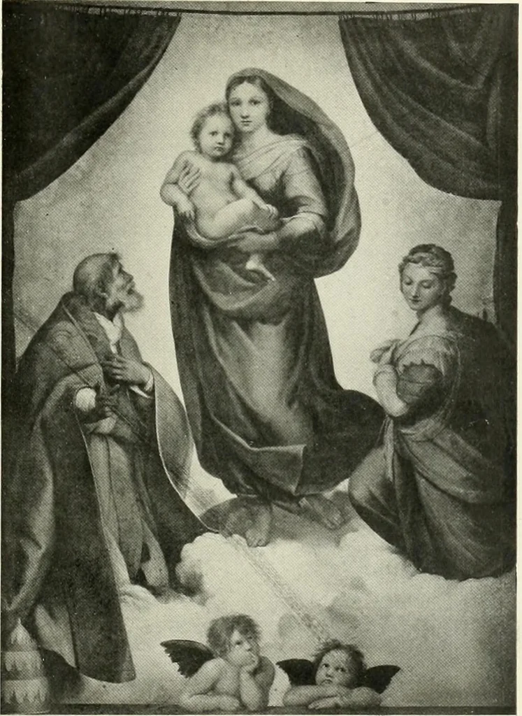 An illustration from Dresde, Freiberg & Meissen, 1911, leaf 107