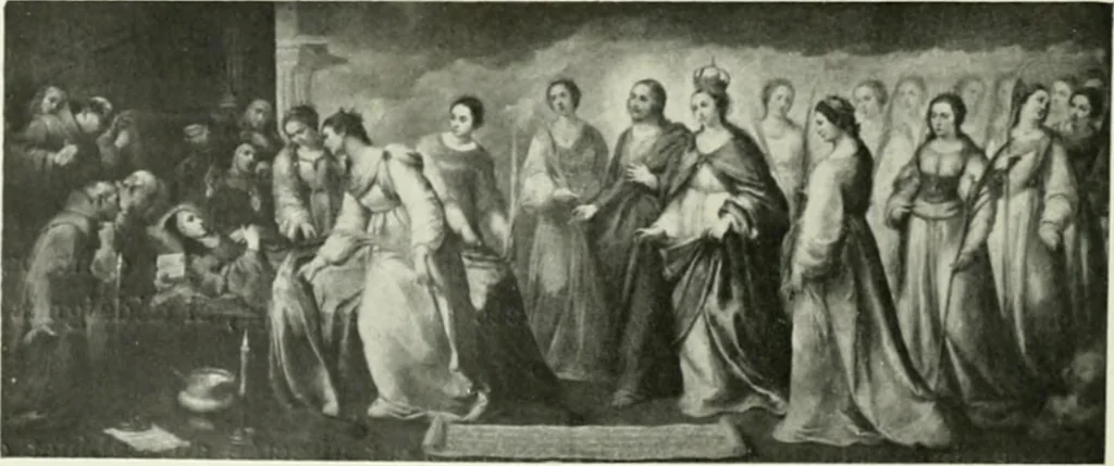 An illustration from Dresde, Freiberg & Meissen, 1911, leaf 112