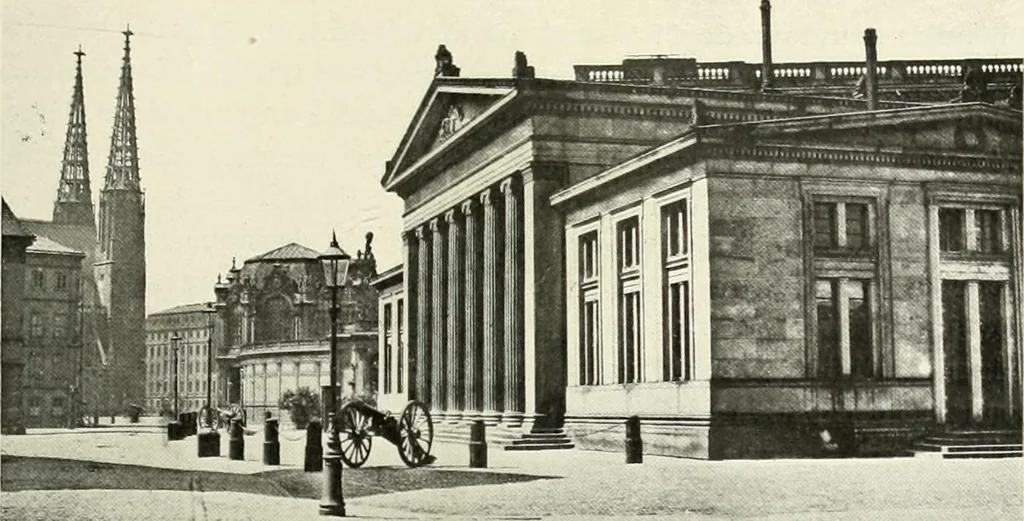 An illustration from Dresde, Freiberg & Meissen, 1911, leaf 113