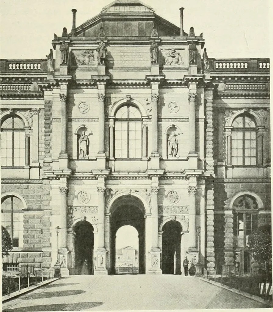 An illustration from Dresde, Freiberg & Meissen, 1911, leaf 117