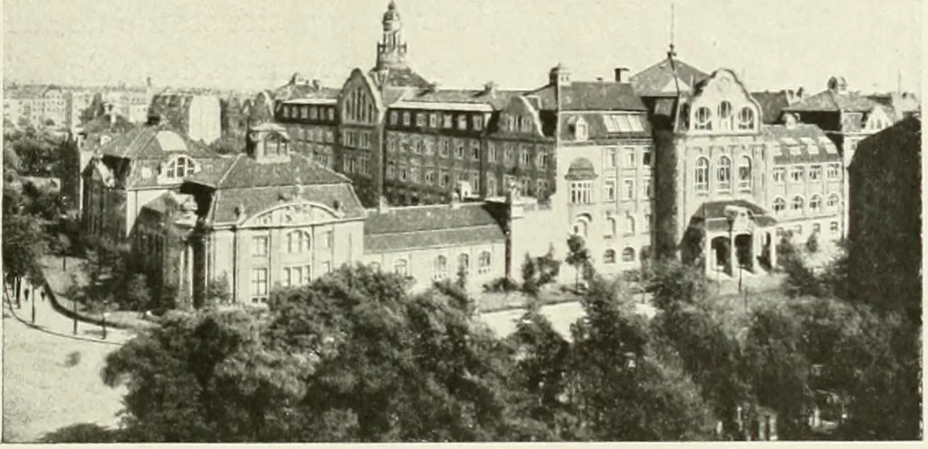 An illustration from Dresde, Freiberg & Meissen, 1911, leaf 129