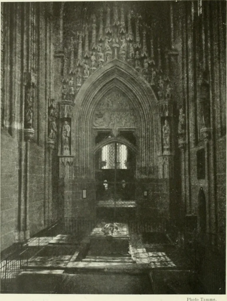 An illustration from Dresde, Freiberg & Meissen, 1911, leaf 152